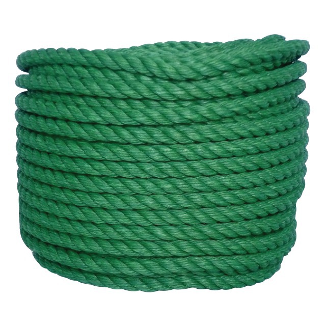 Corde Polypropylene Verte 8 MM Carotte de 10 Metres référence fournisseur 1864350